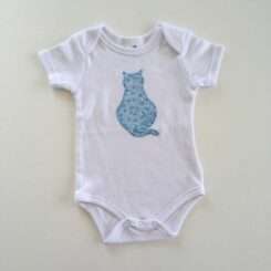 Blue-Cat onesie