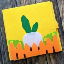 giant turnip felt playset
