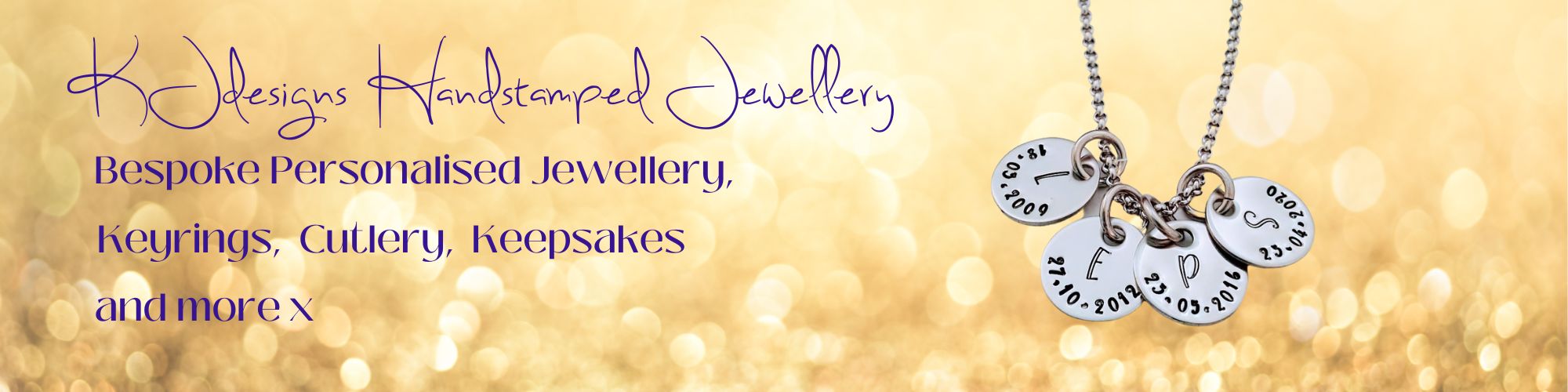 KJdesigns Handstamped Jewellery