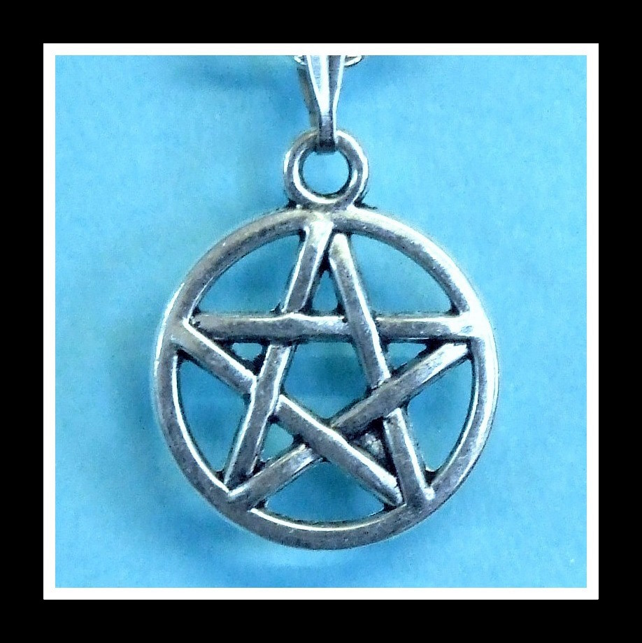 Buy Handcast 925 Sterling Silver Celtic Star Pentacle Pentagram Pendant  Free Chain Online in India - Etsy