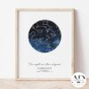 Star Map - Watercolour style - Image 4