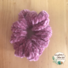 light pink velvet scrunchies