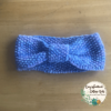 purple swirl toddler bow headband