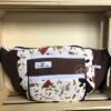 Bum Bag 6 Pockets Multi Brown