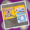 Bunny Doctor Quiet Book Playset
