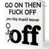 F*** Off Card - Image 3