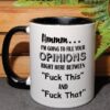 Hmmm In My Opinion Mug - Image 2