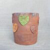 Plant Pot - Ring of hearts