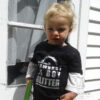 Man Glitter Sawdust Tee (kids sizes) - Image 2
