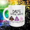 Dad's Little Shits Mug - Image 2
