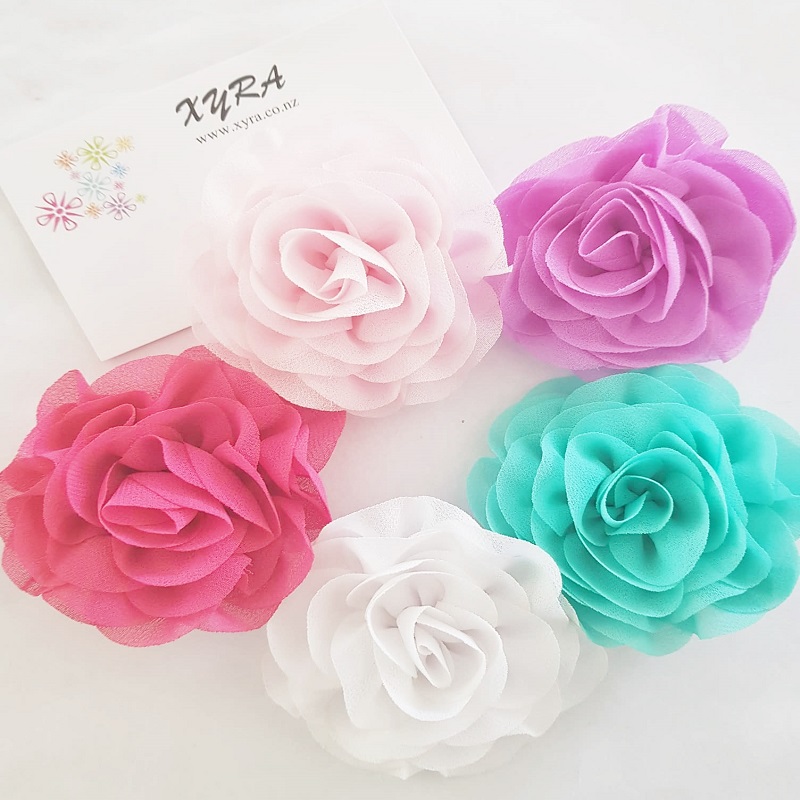 Floral Hair Clips | on The Hive NZ | sold by XYRA Accessories