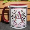 Monogram Name Mug