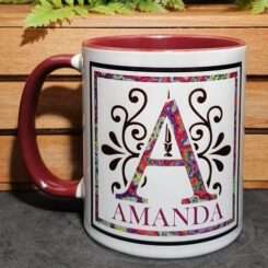 Monogram Name Mug