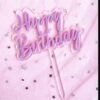 Cake Topper Happy Birthday - Acrylic - Image 3