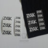 Iron On And Decal Name SET