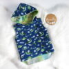 Wool Vest sz 4 - Blue Green/Dragons - Image 3