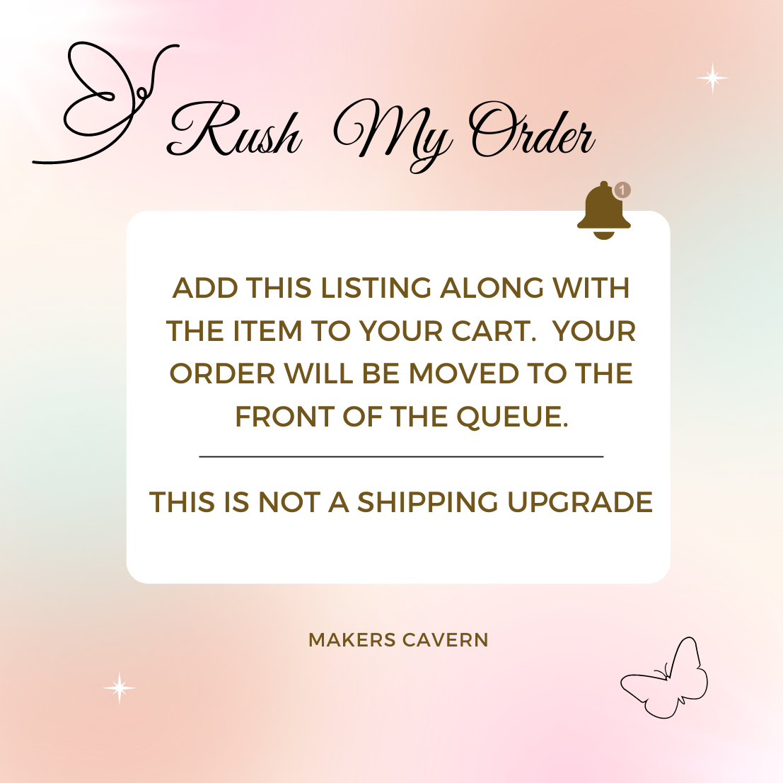 Rush My Order | The Hive NZ | Shop Small New Zealand