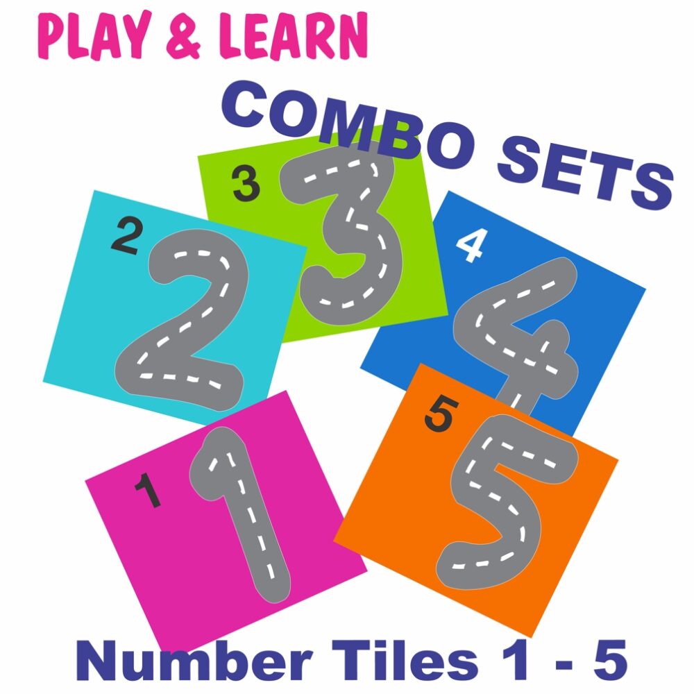 Road Numbers Combo Sets