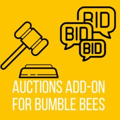 auction add-on for Bumble Bee users on The Hive NZ Marketplace