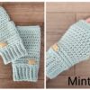 Crochet Fingerless Gloves - Short - Image 2