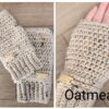 Crochet Fingerless Gloves - Short - Image 4