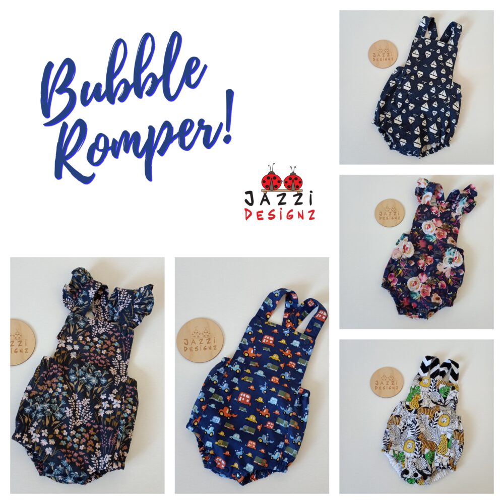 Bubble Romper- Sizes 0 to 24m