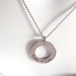 Personalised Family Pendant with kids names on