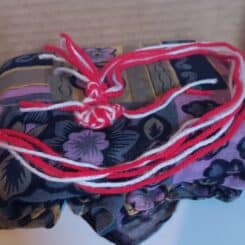 Gold Fish Book Mark In Red and White