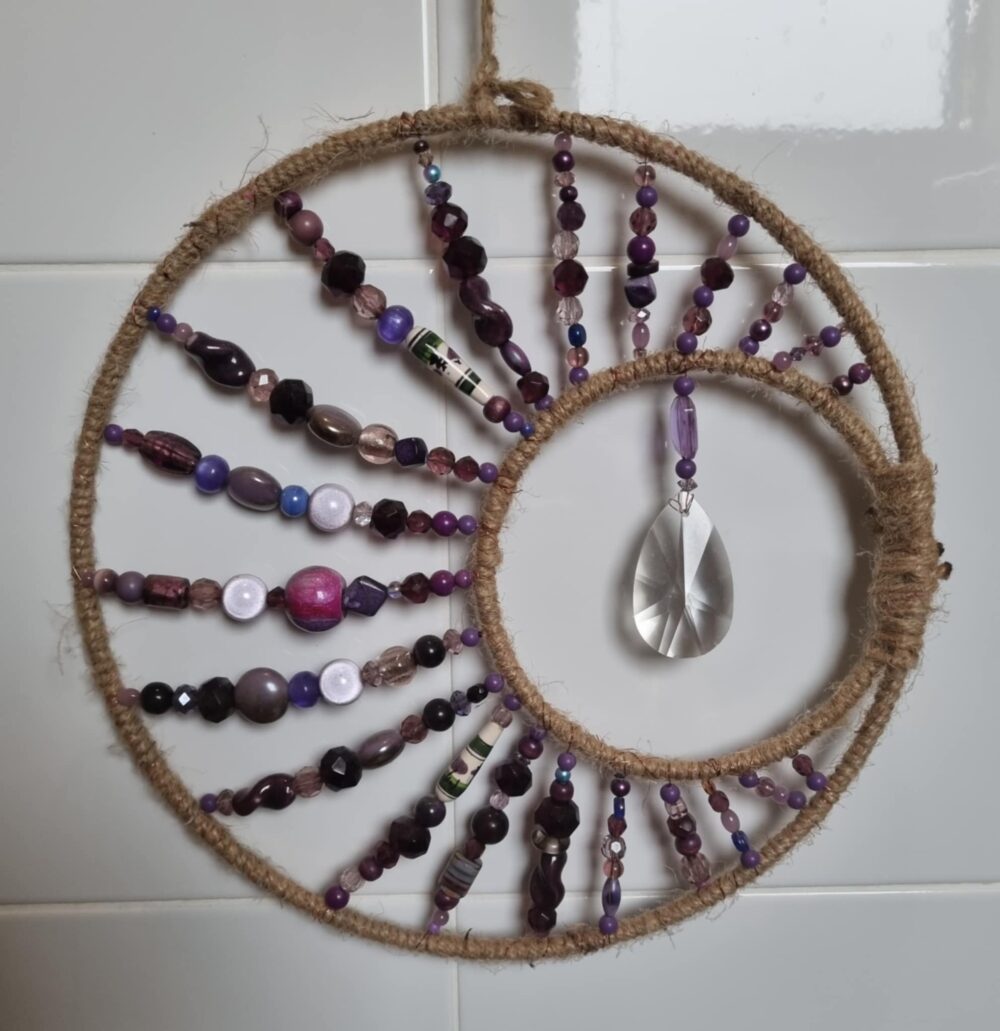 Full Moon Purple Bead