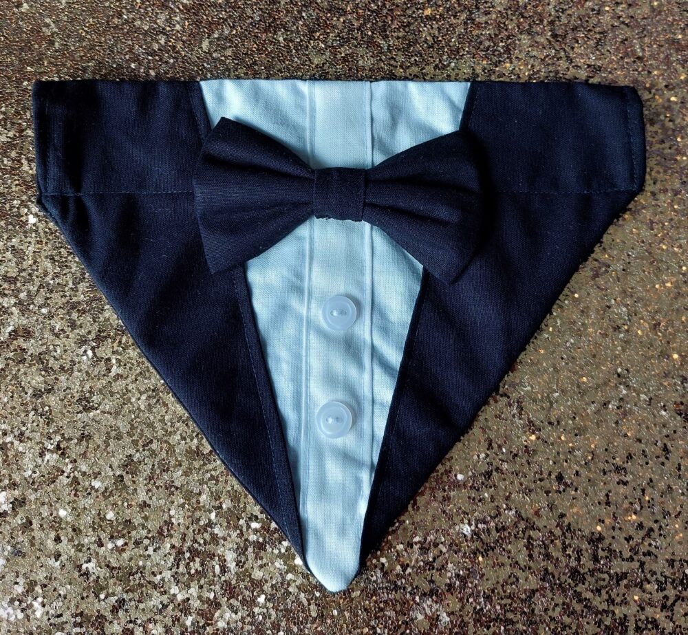 Fancy Dog Bandanas - Tuxedo Style - Image 3