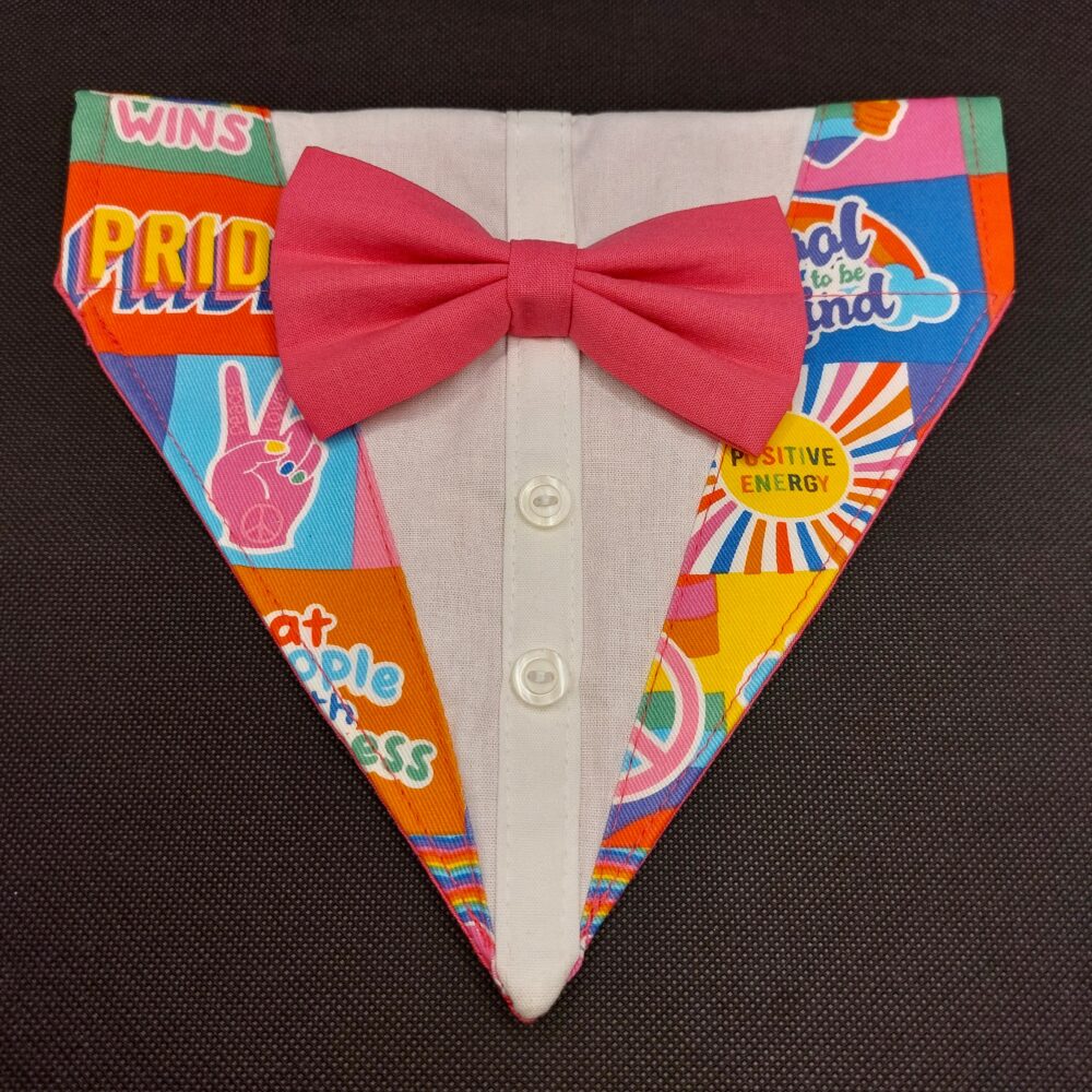 Dog Bandanas - Tuxedo Style - Multiple Print Options - Image 7