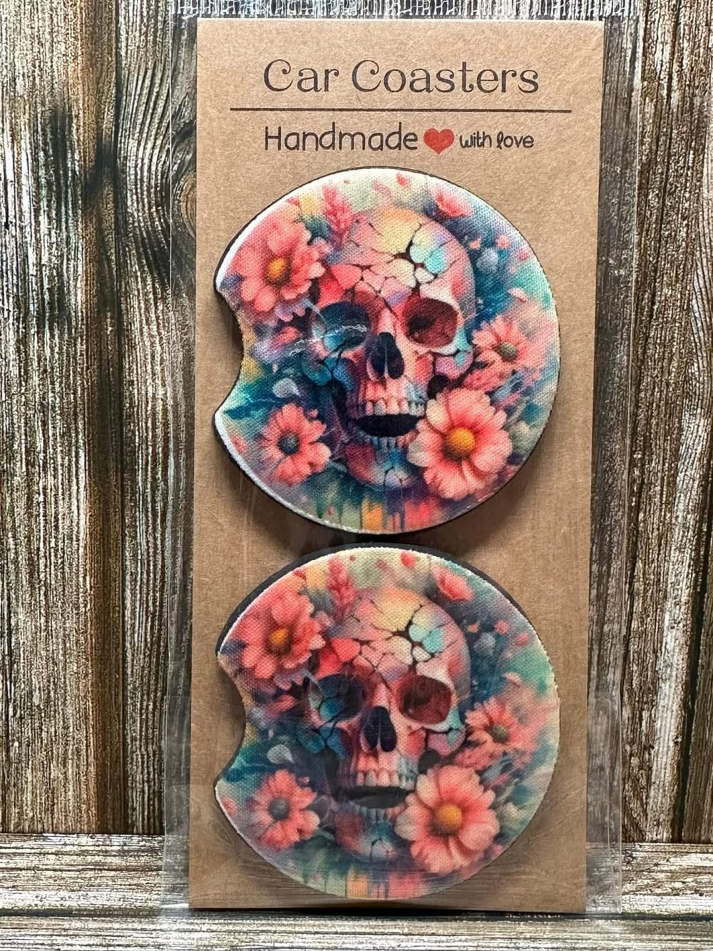 Skull Car Coaster