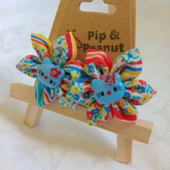 Flower Clip On Earrings