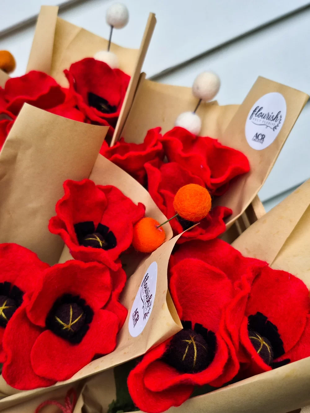 ANZAC Poppie Bouquets - Image 4