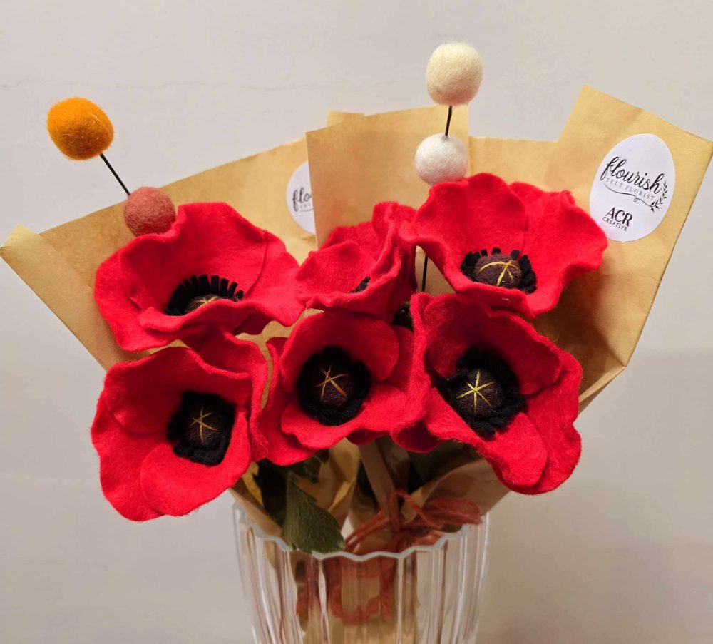 ANZAC Poppie Bouquets - Image 3