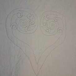 Koru Heart Quilt
