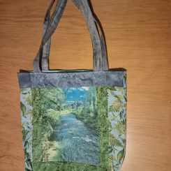 Reversible Cotton Tote Bag with Photo