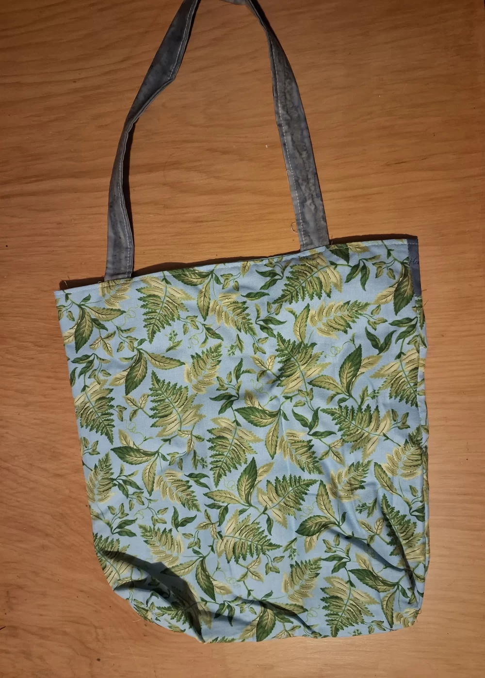 Reversible Cotton Tote Bag with Photo - Image 4