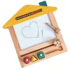 Wooden Magnetic Educational Erasable Drawing Board - Image 2