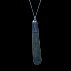 ​NZ Pounamu Roimata Tear Drop Pendant R 301