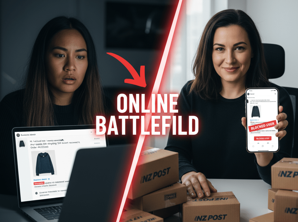 public battle on social media