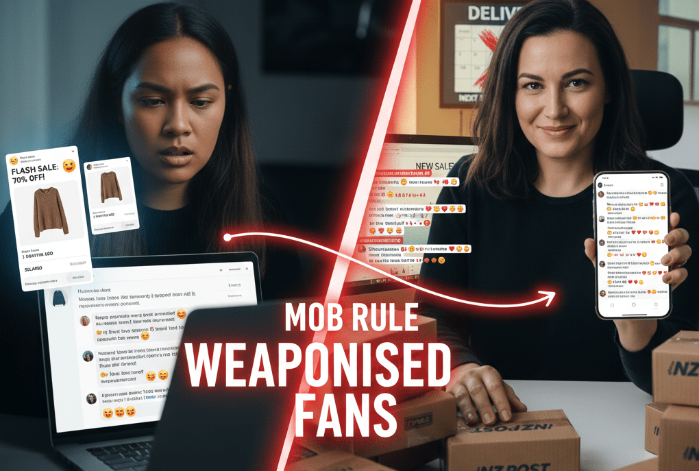 weaponised fans on social media