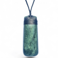 NZ Greenstone Pounamu Toki Necklace TKL045
