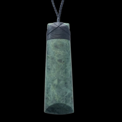 NZ Greenstone Pounamu Toki Necklace TKL050
