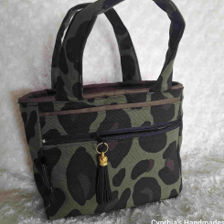 Coffee Carry Bag Green Paw P