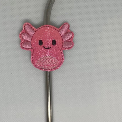 Axolotl Straw Hugger