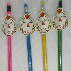 Chicken Pencil Hugger