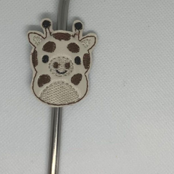 Giraffe Straw Hugger