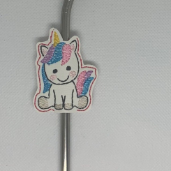 Unicorn Straw Hugger