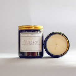 Floral Zest Scented CocoSoy Wax Candle